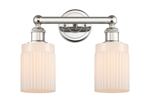 INNOVATIONS 616-2W-PN-G341 Hadley 2 13.5 inch Bath Vanity Light Polished Nickel