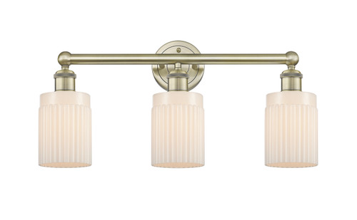 INNOVATIONS 616-3W-AB-G341 Hadley 3 22.5 inch Bath Vanity Light Antique Brass