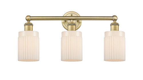 INNOVATIONS 616-3W-BB-G341 Hadley 3 22.5 inch Bath Vanity Light Brushed Brass