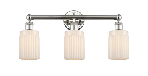 INNOVATIONS 616-3W-PN-G341 Hadley 3 22.5 inch Bath Vanity Light Polished Nickel