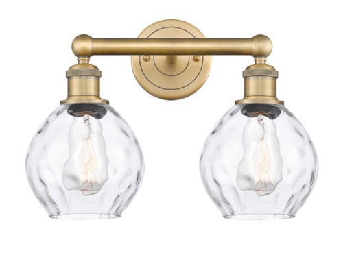 INNOVATIONS 616-2W-BB-G362 Waverly 2 15 inch Bath Vanity Light Brushed Brass