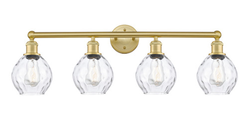 INNOVATIONS 616-4W-SG-G362 Waverly 4 33 inch Bath Vanity Light Satin Gold