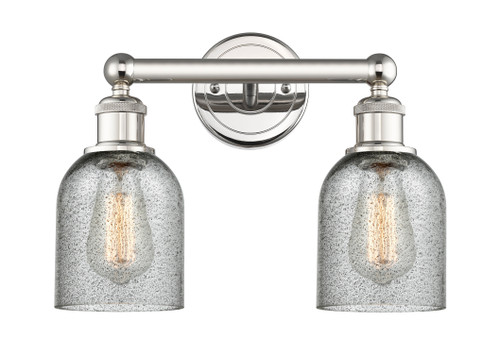INNOVATIONS 616-2W-PN-G257 Caledonia 2 14 inch Bath Vanity Light Polished Nickel