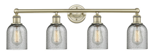 INNOVATIONS 616-4W-AB-G257 Caledonia 4 32 inch Bath Vanity Light Antique Brass