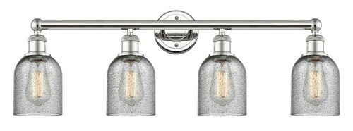 INNOVATIONS 616-4W-PN-G257 Caledonia 4 32 inch Bath Vanity Light Polished Nickel