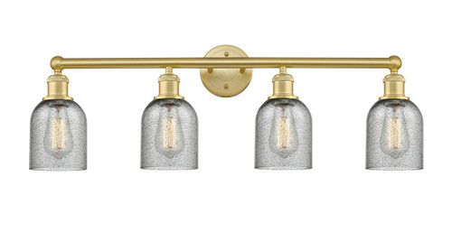 INNOVATIONS 616-4W-SG-G257 Caledonia 4 32 inch Bath Vanity Light Satin Gold