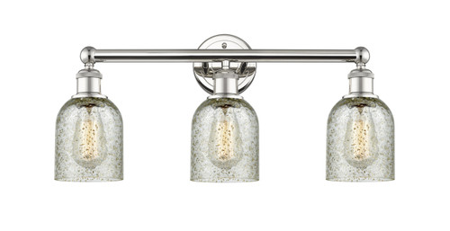 INNOVATIONS 616-3W-PN-G259 Caledonia 3 23 inch Bath Vanity Light Polished Nickel
