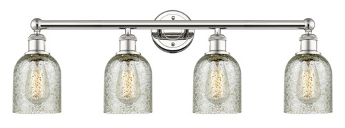 INNOVATIONS 616-4W-PN-G259 Caledonia 4 32 inch Bath Vanity Light Polished Nickel