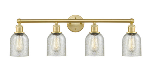 INNOVATIONS 616-4W-SG-G259 Caledonia 4 32 inch Bath Vanity Light Satin Gold