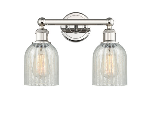 INNOVATIONS 616-2W-PN-G2511 Caledonia 2 14 inch Bath Vanity Light Polished Nickel