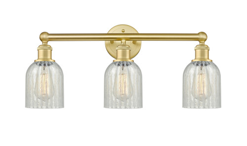 INNOVATIONS 616-3W-SG-G2511 Caledonia 3 23 inch Bath Vanity Light Satin Gold