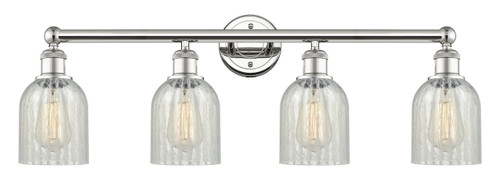 INNOVATIONS 616-4W-PN-G2511 Caledonia 4 32 inch Bath Vanity Light Polished Nickel