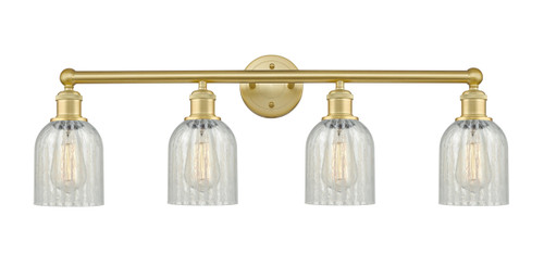 INNOVATIONS 616-4W-SG-G2511 Caledonia 4 32 inch Bath Vanity Light Satin Gold