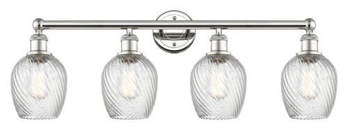 INNOVATIONS 616-4W-PN-G292 Salina 4 32 inch Bath Vanity Light Polished Nickel