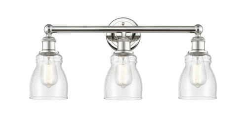 INNOVATIONS 616-3W-PN-G394 Ellery 3 22.75 inch Bath Vanity Light Polished Nickel
