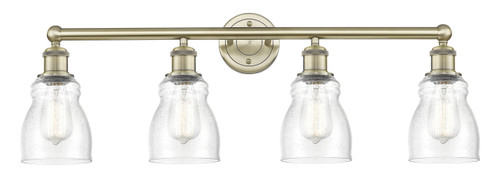INNOVATIONS 616-4W-AB-G394 Ellery 4 31.75 inch Bath Vanity Light Antique Brass
