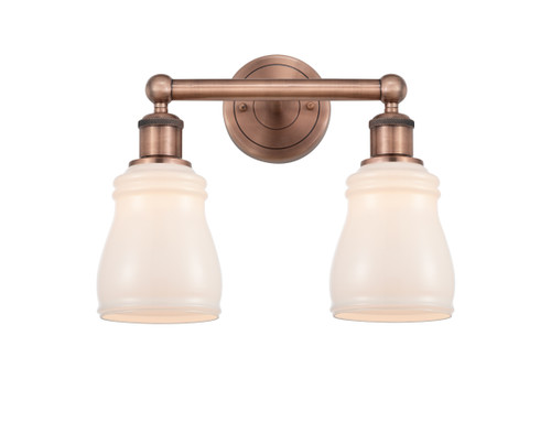 INNOVATIONS 616-2W-AC-G391 Ellery 2 13.75 inch Bath Vanity Light Antique Copper