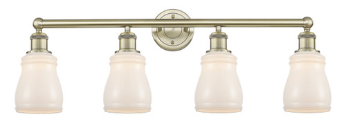 INNOVATIONS 616-4W-AB-G391 Ellery 4 31.75 inch Bath Vanity Light Antique Brass