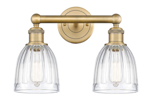 INNOVATIONS 616-2W-BB-G442 Brookfield 2 14.75 inch Bath Vanity Light Brushed Brass