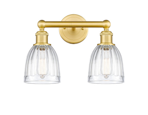 INNOVATIONS 616-2W-SG-G442 Brookfield 2 14.75 inch Bath Vanity Light Satin Gold