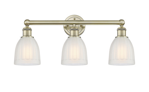 INNOVATIONS 616-3W-AB-G441 Brookfield 3 23.75 inch Bath Vanity Light Antique Brass