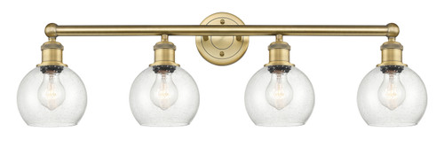 INNOVATIONS 616-4W-BB-G124-6 Athens 4 33 inch Bath Vanity Light Brushed Brass