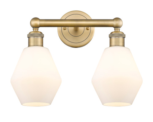 INNOVATIONS 616-2W-BB-G651-6 Cindyrella 2 15 inch Bath Vanity Light Brushed Brass