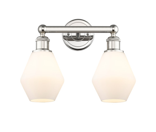 INNOVATIONS 616-2W-PN-G651-6 Cindyrella 2 15 inch Bath Vanity Light Polished Nickel