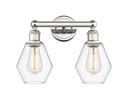 INNOVATIONS 616-2W-PN-G652-6 Cindyrella 2 15 inch Bath Vanity Light Polished Nickel