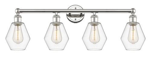 INNOVATIONS 616-4W-PN-G652-6 Cindyrella 4 33 inch Bath Vanity Light Polished Nickel