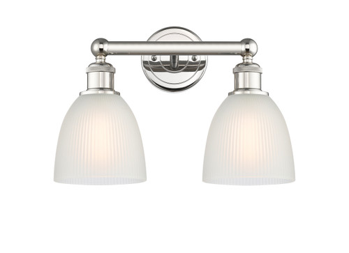 INNOVATIONS 616-2W-PN-G381 Castile 2 15 inch Bath Vanity Light Polished Nickel