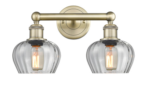 INNOVATIONS 616-2W-AB-G92 Fenton 2 15.5 inch Bath Vanity Light Antique Brass