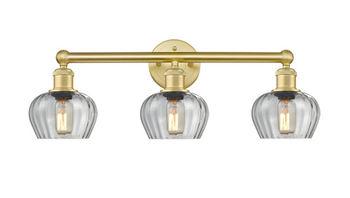 INNOVATIONS 616-3W-SG-G92 Fenton 3 24.5 inch Bath Vanity Light Satin Gold