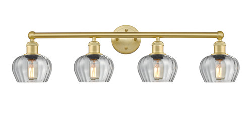 INNOVATIONS 616-4W-SG-G92 Fenton 4 33.5 inch Bath Vanity Light Satin Gold