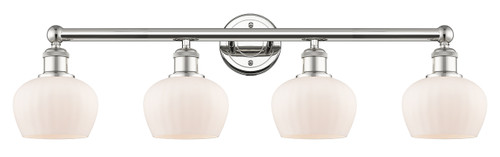 INNOVATIONS 616-4W-PN-G91 Fenton 4 33.5 inch Bath Vanity Light Polished Nickel