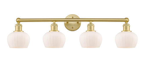 INNOVATIONS 616-4W-SG-G91 Fenton 4 33.5 inch Bath Vanity Light Satin Gold