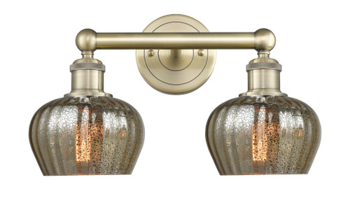 INNOVATIONS 616-2W-AB-G96 Fenton 2 15.5 inch Bath Vanity Light Antique Brass