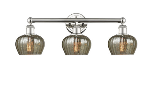 INNOVATIONS 616-3W-PN-G96 Fenton 3 24.5 inch Bath Vanity Light Polished Nickel