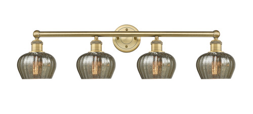 INNOVATIONS 616-4W-BB-G96 Fenton 4 33.5 inch Bath Vanity Light Brushed Brass
