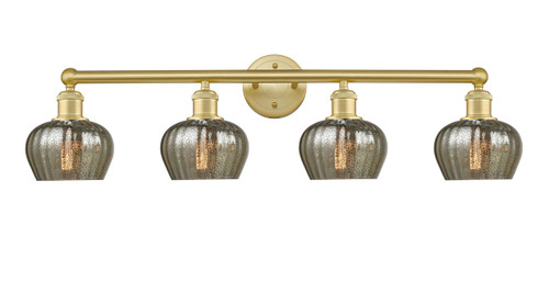INNOVATIONS 616-4W-SG-G96 Fenton 4 33.5 inch Bath Vanity Light Satin Gold