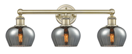 INNOVATIONS 616-3W-AB-G93 Fenton 3 24.5 inch Bath Vanity Light Antique Brass