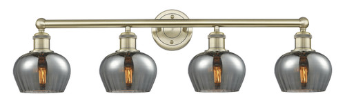 INNOVATIONS 616-4W-AB-G93 Fenton 4 33.5 inch Bath Vanity Light Antique Brass