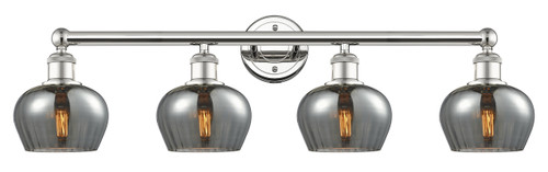 INNOVATIONS 616-4W-PN-G93 Fenton 4 33.5 inch Bath Vanity Light Polished Nickel