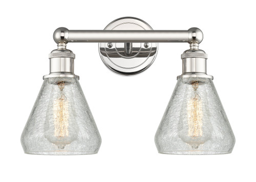 INNOVATIONS 616-2W-PN-G275 Conesus 2 15 inch Bath Vanity Light Polished Nickel INNOVATIONS 616-2W-PN-G275 Conesus 2 15 inch Bath Vanity Light Polished Nickel