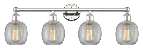 INNOVATIONS 616-4W-PN-G105 Belfast 4 33 inch Bath Vanity Light Polished Nickel