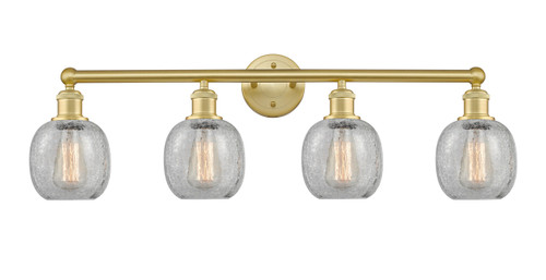 INNOVATIONS 616-4W-SG-G105 Belfast 4 33 inch Bath Vanity Light Satin Gold