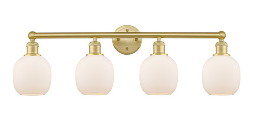 INNOVATIONS 616-4W-SG-G101 Belfast 4 33 inch Bath Vanity Light Satin Gold