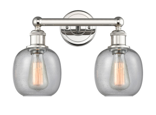 INNOVATIONS 616-2W-PN-G104 Belfast 2 15 inch Bath Vanity Light Polished Nickel