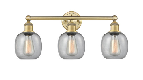INNOVATIONS 616-3W-BB-G104 Belfast 3 24 inch Bath Vanity Light Brushed Brass