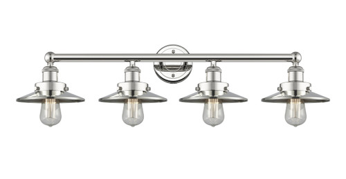 INNOVATIONS 616-4W-PN-M1-PN Edison 4 35 inch Bath Vanity Light Polished Nickel